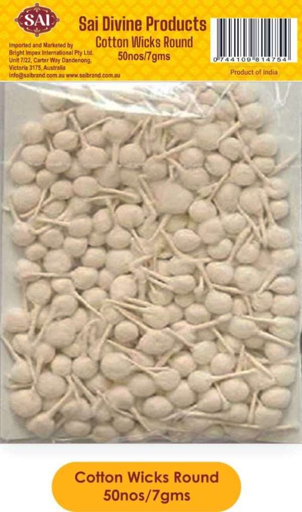 Sai Cotton Wicks Round
