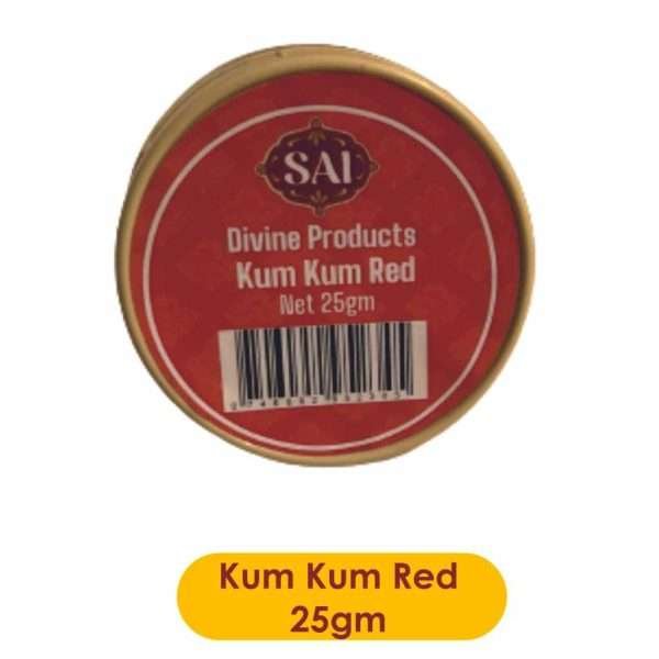 Kum Kum Red 25gm x 6