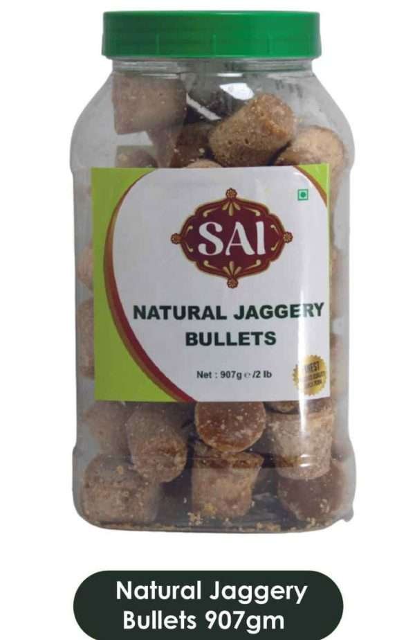 NATURAL JAGGERY BULLETS 2LB * 20